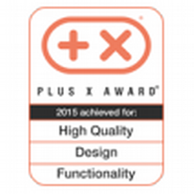 Награда Plus X за высокое качество, дизайн и функциональность