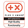 Награда Plus X Award за высокое качество и функциональность