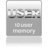 Ячейки памяти для 10 пользователей