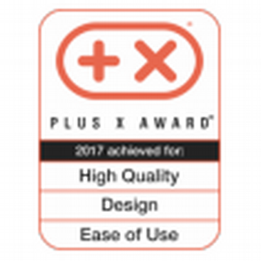 Награда Plus X Award за высокое качество, дизайн и простоту в использоавнии Награда Plus X Award за высокое качество, дизайн и простоту в использоавнии