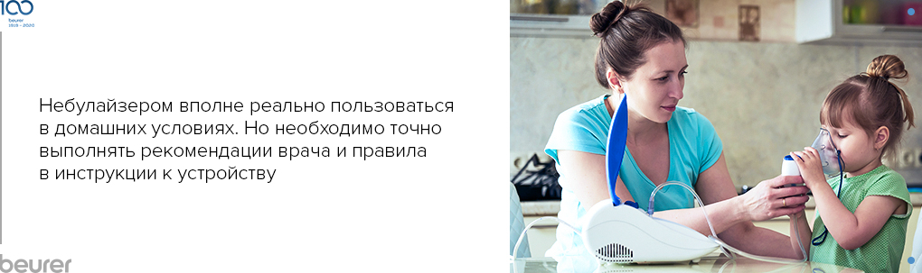 Правила использования небулайзера Правила использования небулайзера