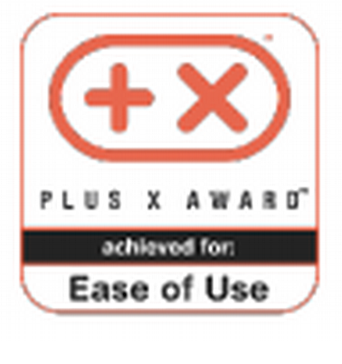 Награда премии Plus X Award за легкость в использовании