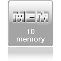 10 ячеек памяти