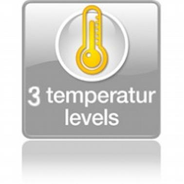 3 уровня температуры